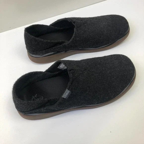 Chaco Revel Slip On Sneaker Black Comfort Casual Loafer Men's Size 10 - Picture 8 of 11
